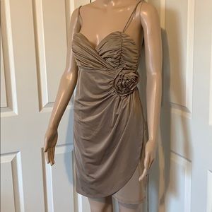 Lumier Small Mini Silk Dress For Party Casual Date